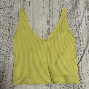 Aura Lime Green Tank Top